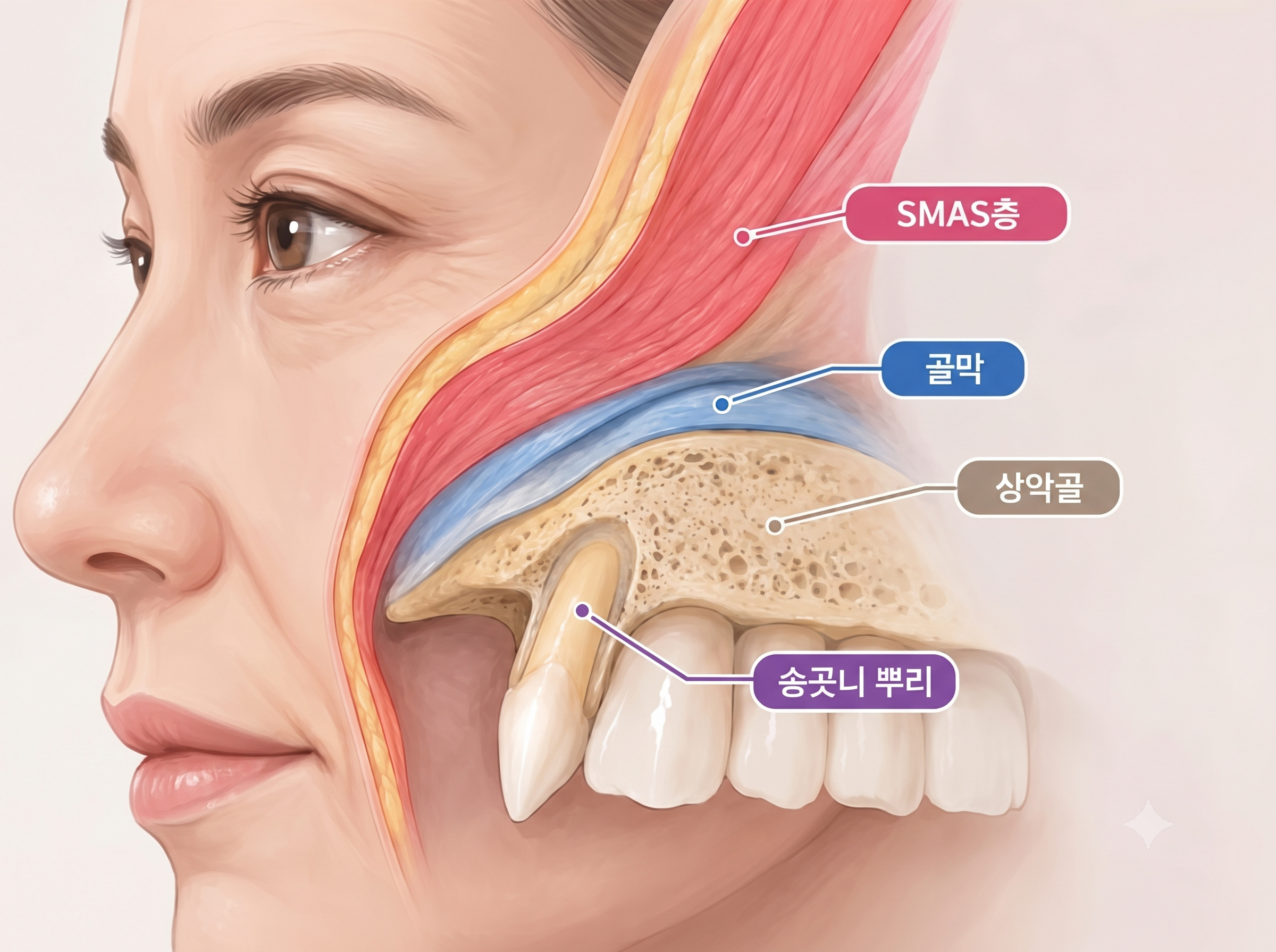 포니테일 거상(미니거상) 효과가 오래가는 이유: 트리플 골막박리란? | 키다리성형외과